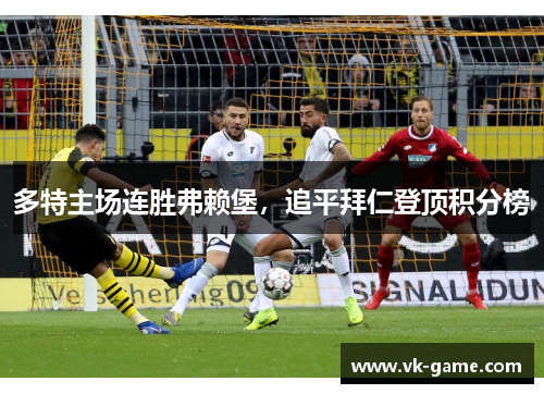 多特主场连胜弗赖堡，追平拜仁登顶积分榜
